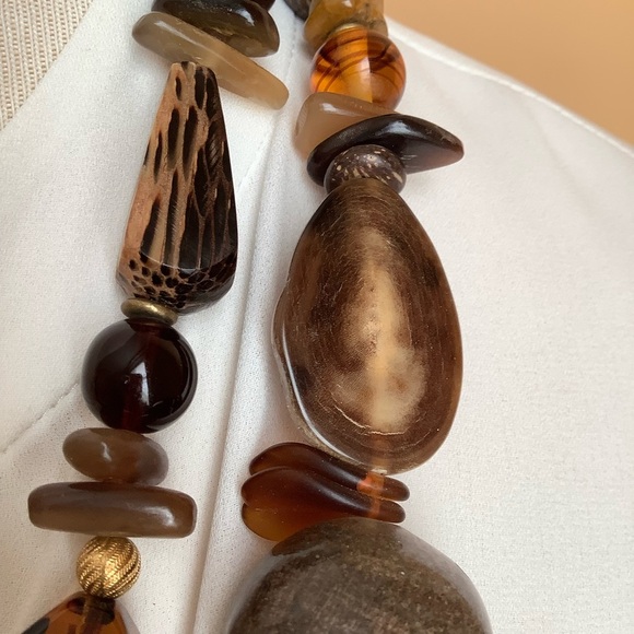 VINTAGE Designer Lucille Gauthier Statement Necklace - Picture 7 of 15